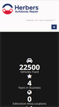 Mobile Screenshot of herbersautobody.com